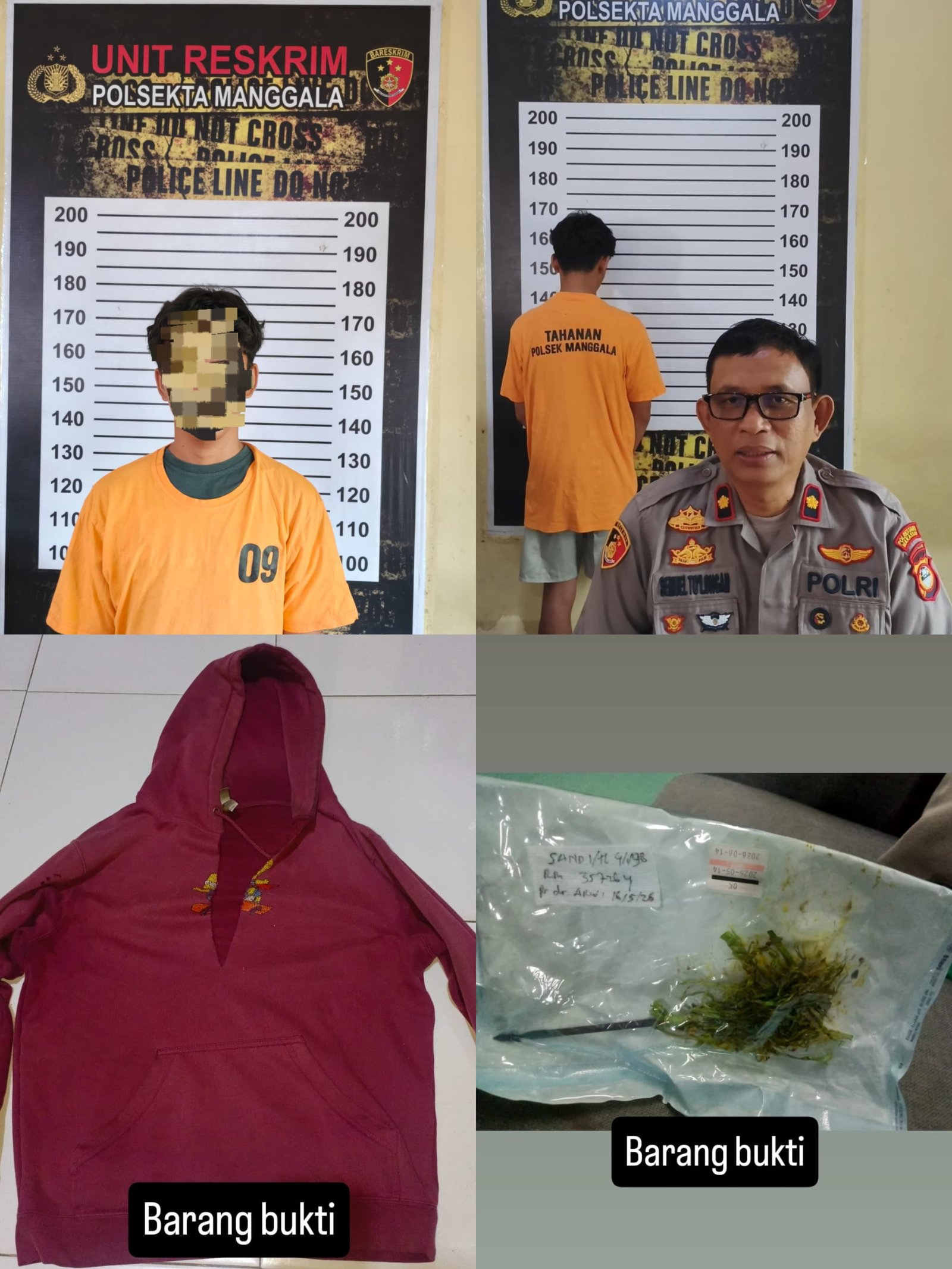 Penganiaya Ojol Maxim Akhirnya Dibekuk Polsek Manggala