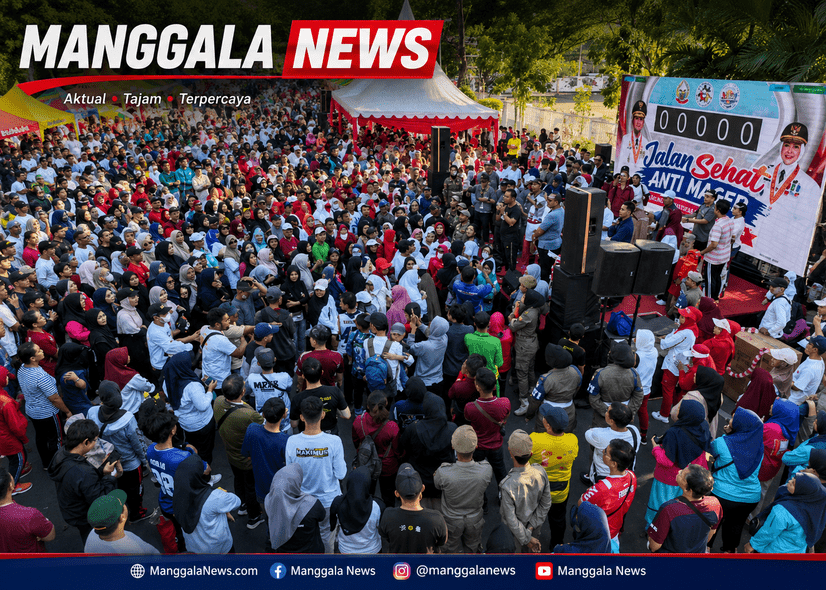 Jalan Sehat Anti Mager FKLA Sulsel, Perkuat Harmoni dan Toleransi Lintas Agama