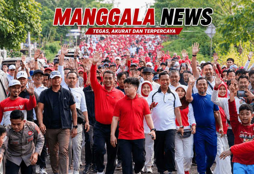 Ribuan Warga Ikuti Jalan Sehat Anti Mager, Semarakkan Hari Pramuka ke-65 di Bone
