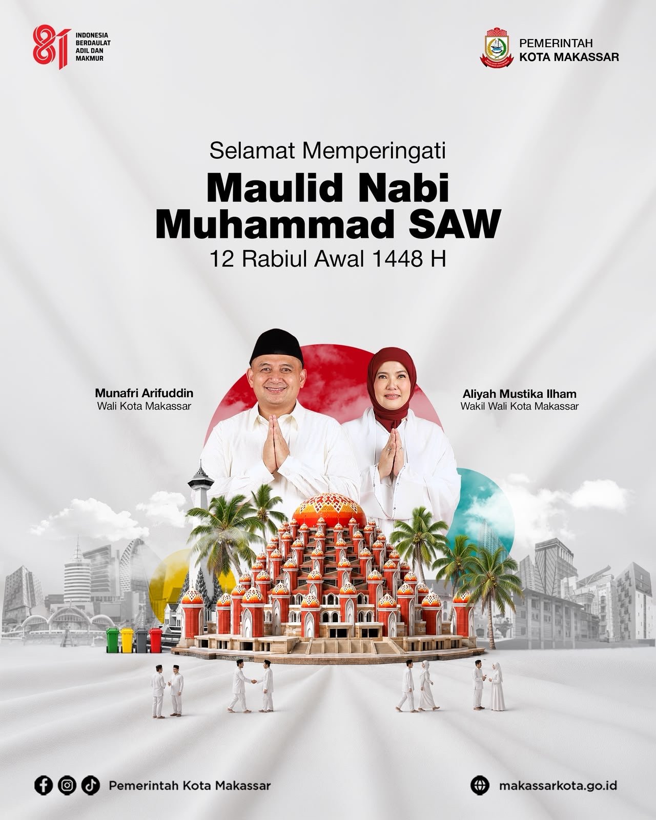 Dari Pesisir Paotere untuk Makassar, Maulid Akbar 1448 H Siap Semarak