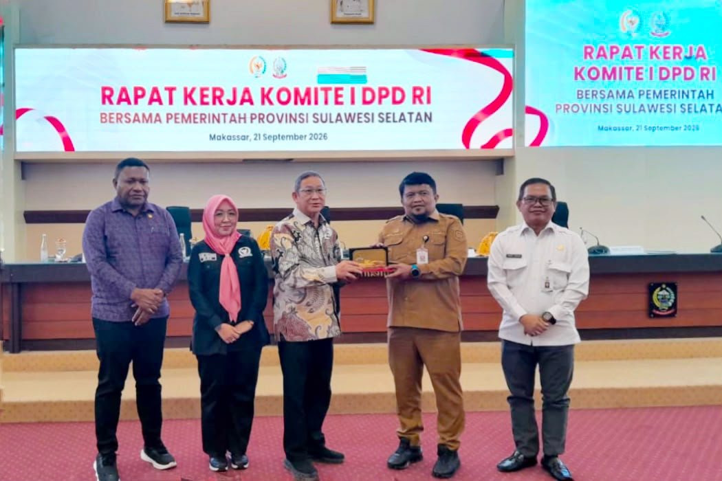 Pembangunan Desa di Sulsel Jadi Perhatian Komite I DPD RI, Infrastruktur hingga BUM Desa Dibahas